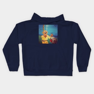 Deep Sea Boxing Brawl Kids Hoodie